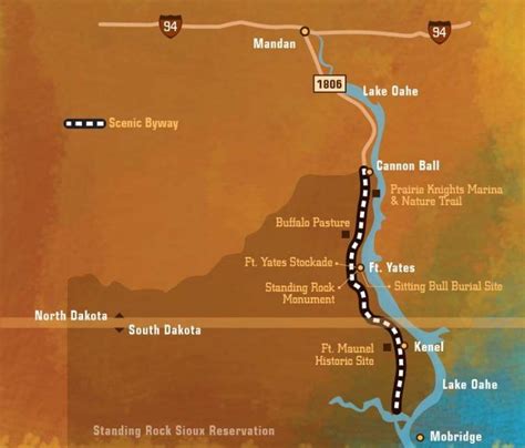 1 Standing Rock National Native American Scenic Byway Byways Scenic Byway North Dakota Travel