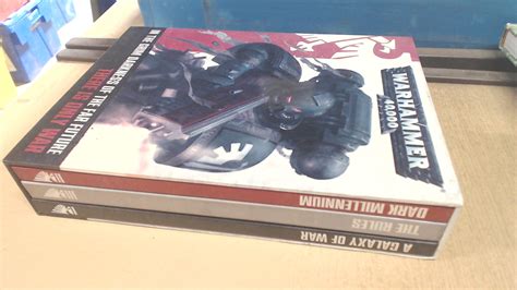 warhammer 40000 in the grim darkness of the far future there is only war 3 book set with