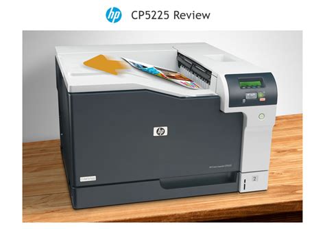 Color Laser Printer Review Hp Cp5225