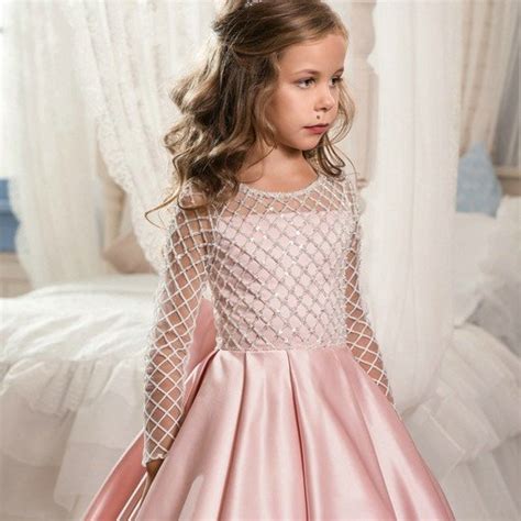 Girls Dresses For Special Occasions Long Sleeve Princess