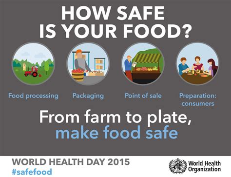 Breaking news for everyone's consumption. UN stresses importance of food safety - from farm to plate ...