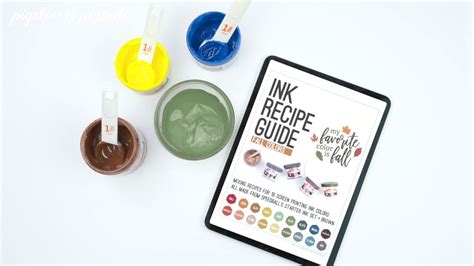 How To Screen Print With Mixed Speedball Ink Colors Youtube