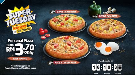 And with the domino's tracker ® you can follow your order from the moment you place it until it's out. Domino Pizza Promotion Super Tuesday Deals - Coupon ...