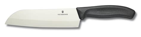 Pisau santoku terbaik di bawah £ 50. pisau dapur Santoku seramik Victorinox