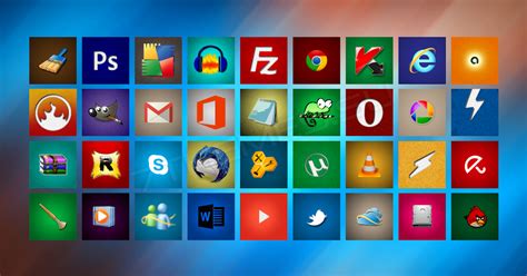 Tile Package Icons Windows10 Themes I Cleodesktop
