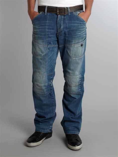 G Star Raw Elwood Loose Trail Jeans In Blue For Men Lyst