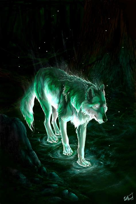 Spirit Of Harmony Fantasy Wolf Art Fantasy Art