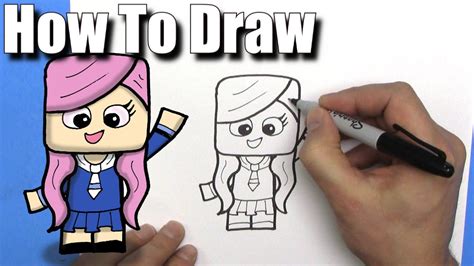 How To Draw A Cute Cartoon Ldshadowlady Easy Chibi Step By Step