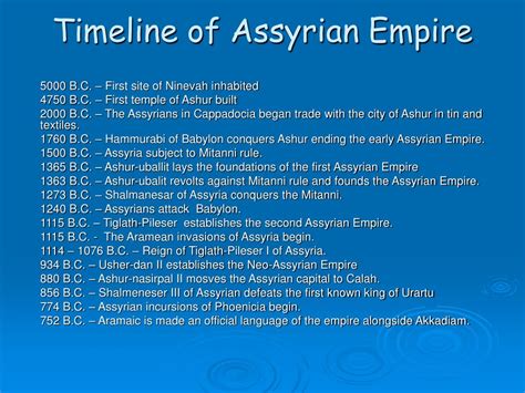 Ppt Assyrians Powerpoint Presentation Free Download Id1249282