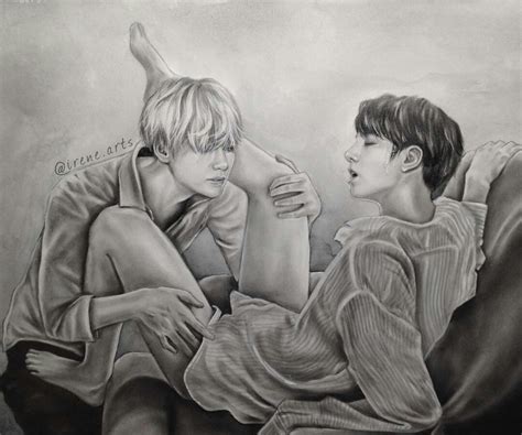 Bts Fanart Taekook See That S What The App Is Perfect For Always