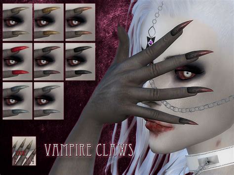 The Sims Resource Vampire Claws Female Mesh Needed