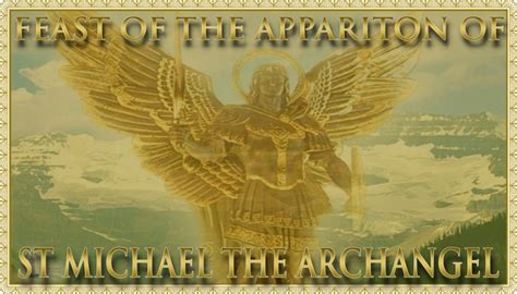 Carissimi Todays Mass The Apparition Of St Michael The Old Roman