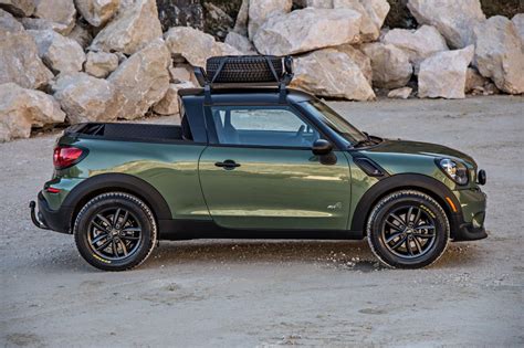 Mini Paceman Pickup Truck Goes Official Has A Snorkel