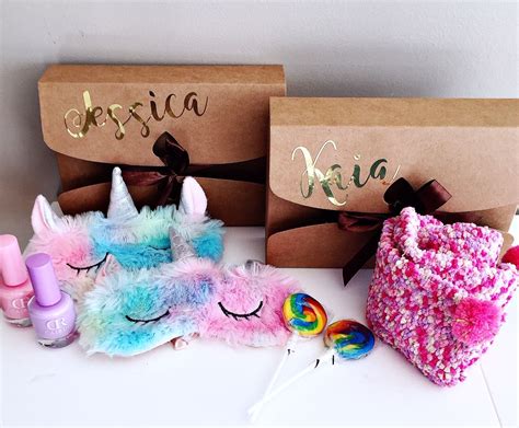 Personalised Slumber Party Box In 2021 Slumber Party Favors