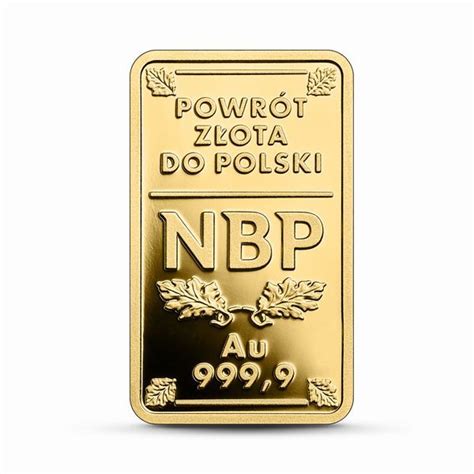 100 zł 2019 Powrót złota do Polski / polskie złoto / goldon.pl