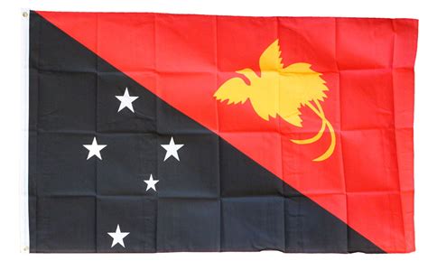 Papua New Guinea 3x5 Polyester Flag