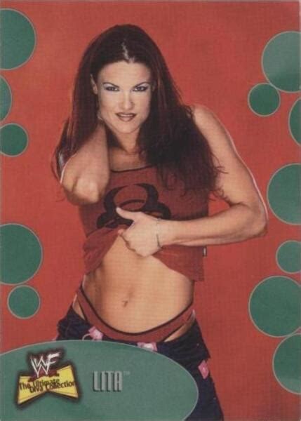 2001 Fleer WWF The Ultimate Divas Collection 26 Lita RC For Sale
