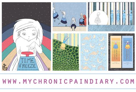 My Chronic Pain Diary Ciara Chapman Artwork Illustration