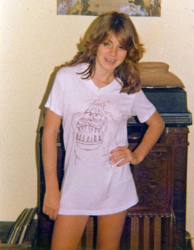 Teenage Girl In Nightshirt 1970s Note On Back Reads Fron Flickr