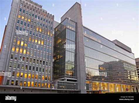 The World Bank Group Building Washington Dc At Dusk Stock Photo Alamy