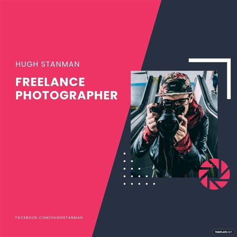 Free Photography Instagram Post Template Download In Illustrator