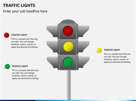 Traffic Lights Traffic Signs Powerpoint Template