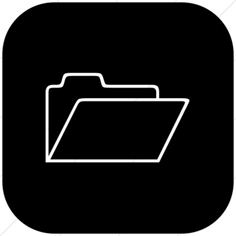 77 Black Folder Icon Png Free Download 4kpng