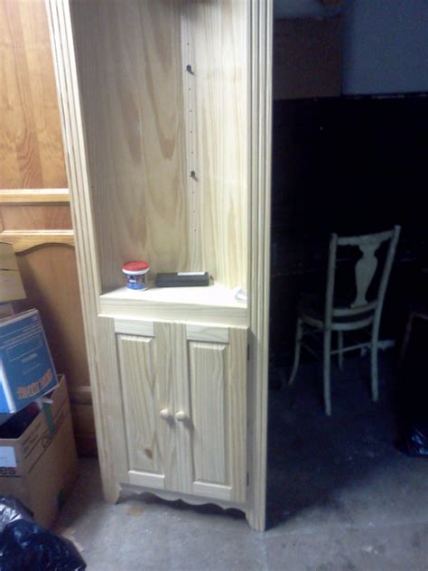 We did not find results for: unfinished corner pine, shelves included but not shown ...