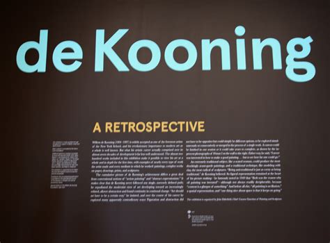 De Kooning A Retrospective Preview Ellegant Home Design