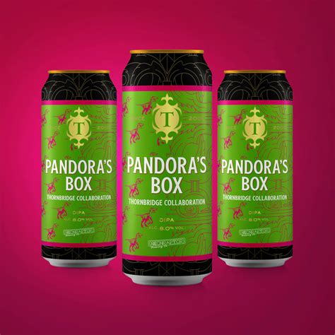 Pandoras Box Thornbridge Brewery X Neon Raptor Dipa 8 440ml Ca