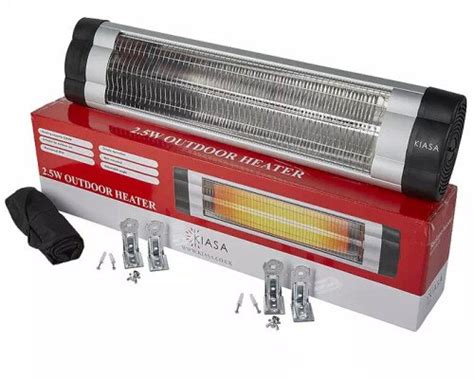 Kiasa Ka Wve 25 Waved Curved Patio Heater 2500w Heater Shop