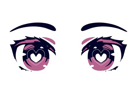 Anime Female Eyes Vector Art At Vecteezy