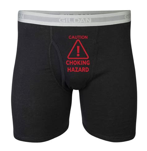Caution Choking Hazard Men S Underwear Bottoms Bachelor Party Favor