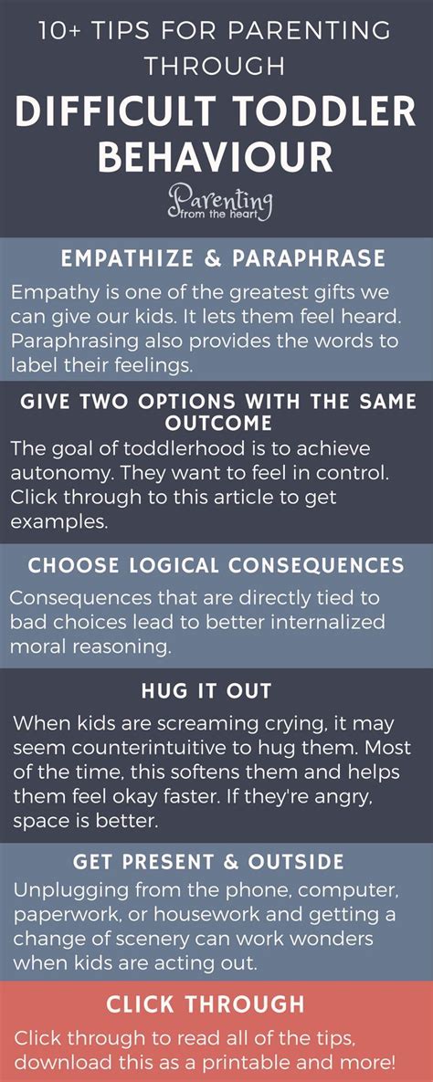 10+ Effective Strategies to Mitigate Difficult Toddler ...