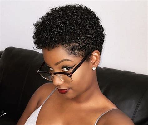 Lovely 10 Short Natural Hairstyles For Black Women New