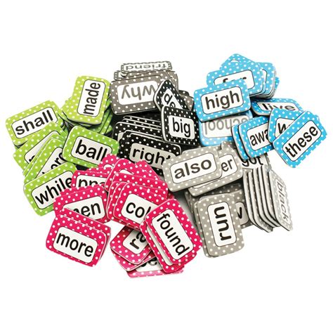 Magnetic Die Cut Sight Words 2nd 100 Words Level 2 100 Pieces