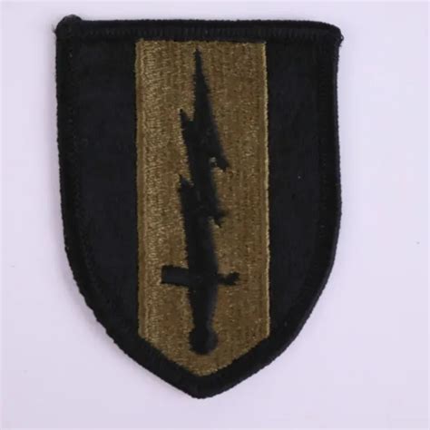 Vietnam Era Us Army 1st Signal Brigade Od Subdued Patch 340 Picclick