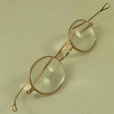Pebble Cataract Oval Lens Rolled Gold Frame Fleaglass