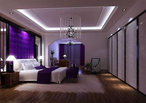 La Chambre Violette En 40 Photos Purple Master Bedroom Purple Bedroom Design Romantic Master