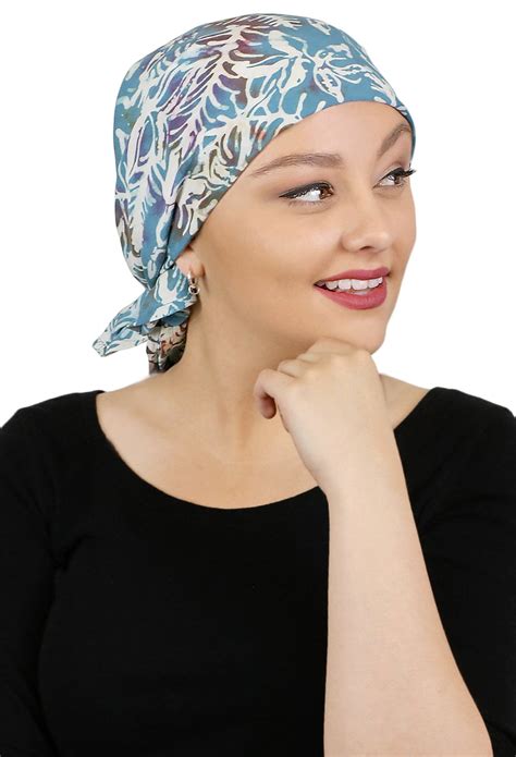 Chemo Scarves For Women Head Scarf Cancer Headwear Head Wrap Batik From Bali 28 Square