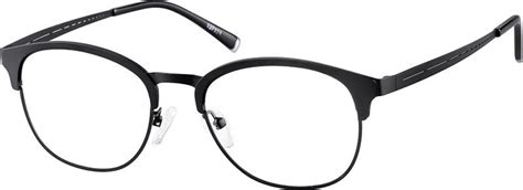 browline glasses titanium eyeglass frames titanium glasses zenni optical almost perfect cut