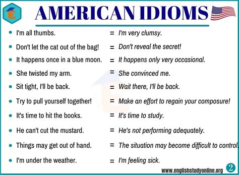 20 Important American Idioms With Example Sentences English Study Online