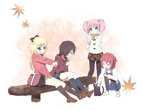 Wallpaper X Px Akaza Akari Funami Yui Kyoko Toshino Yoshikawa Chinatsu Yuru Yuri