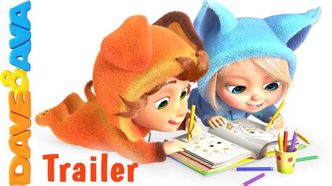 Colors Song Trailer Nursery Rhymes And Baby Songs From Dave And Ava