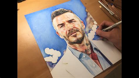Drawing David Beckham Youtube