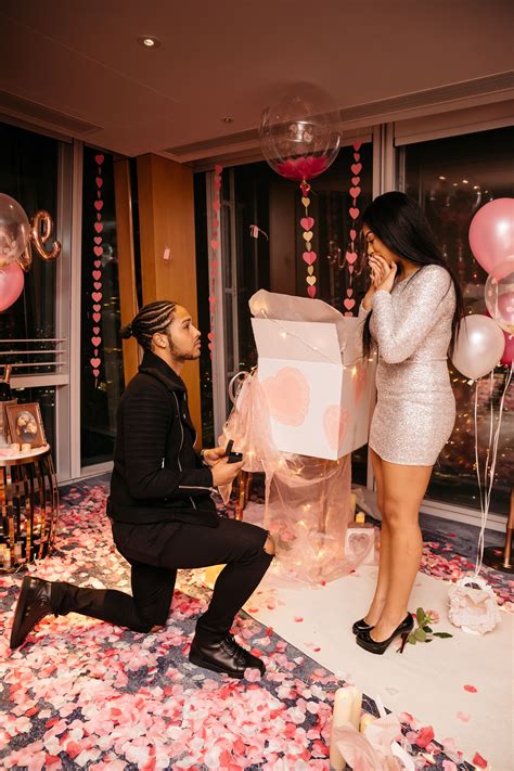 Man Turns Hotel Room Into Fairytale Surprise Proposal For His