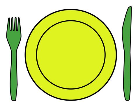 Table Setting Clipart For Creative Design Projects