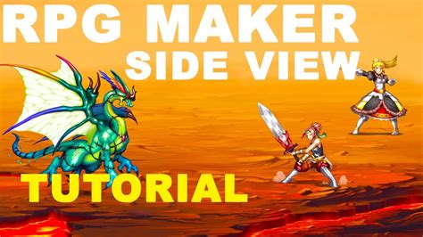 Rpg Game Maker Side View Turn Base Battle 1 Tutorial Youtube