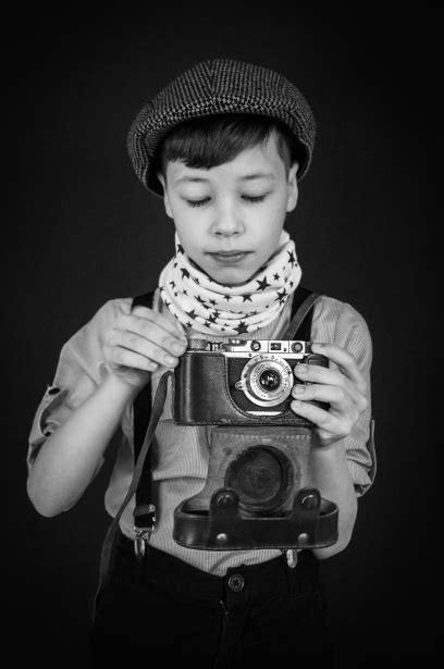 Boy Camera Photographer Vintage Free Stock Photo Public Domain
