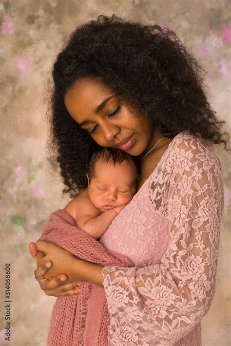 Happy Ethiopian Mother And Her Baby Stock Photo Adobe Stock